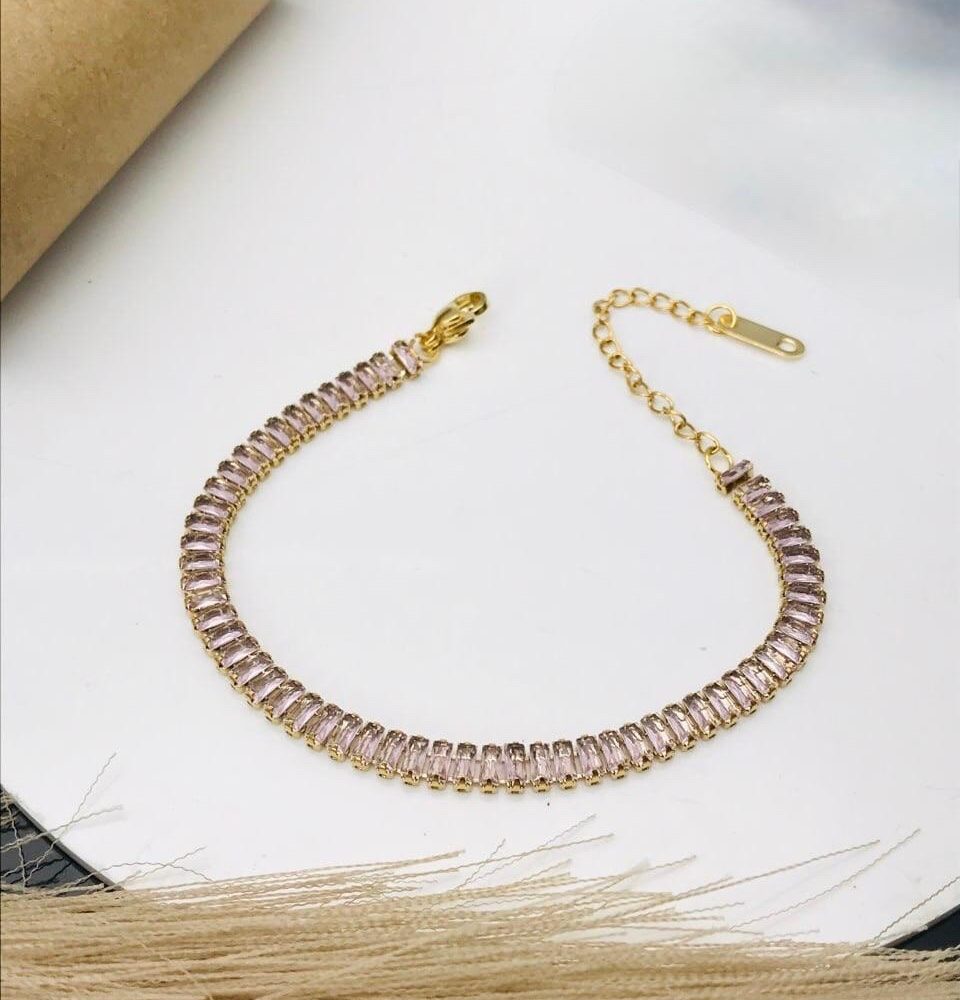 Baguette Tennis Bracelet